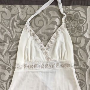 White-cream Jumpsuit